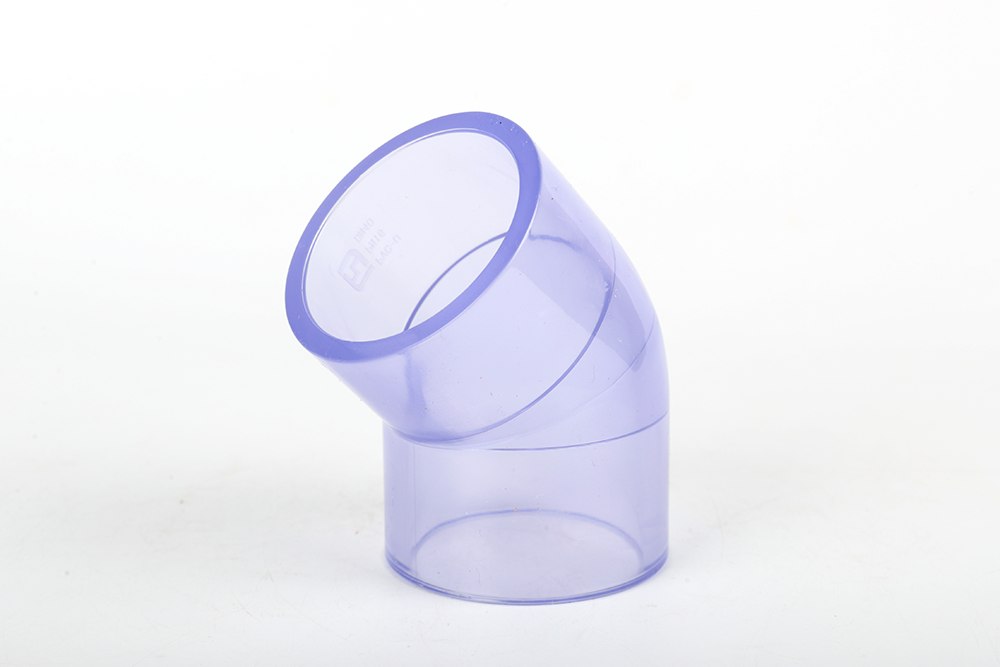 皇桐镇透明45° 弯头